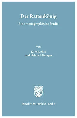 E-Book (pdf) Der Rattenkönig. von Kurt Becker