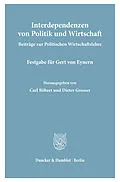 E-Book (pdf) Interdependenzen von Politik und Wirtschaft. von 