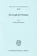 E-Book (pdf) Zur Logik der Normen. von Hans Herbert Keuth