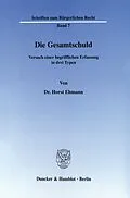 E-Book (pdf) Die Gesamtschuld. von Horst Ehmann