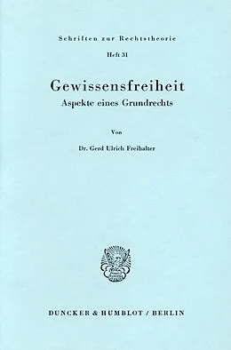 E-Book (pdf) Gewissensfreiheit. von Gerd Ulrich Freihalter