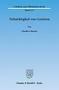 E-Book (pdf) Teilnichtigkeit von Gesetzen. von Wassilios Skouris