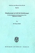 E-Book (pdf) Schadensersatz in Geld für Entbehrungen. von Werner Schulte