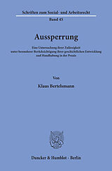 E-Book (pdf) Aussperrung. von Klaus Bertelsmann