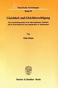 E-Book (pdf) Gleichheit und Gleichberechtigung. von Otto Dann