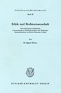E-Book (pdf) Ethik und Rechtswissenschaft. von Eggert Winter