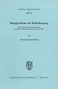 E-Book (pdf) Hauptprobleme der Rechtsbeugung von Ursula Schmidt-Speicher