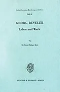 E-Book (pdf) Georg Beseler. von Bernd-Rüdiger Kern