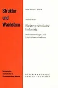 E-Book (pdf) Elektrotechnische Industrie. von Manfred Berger