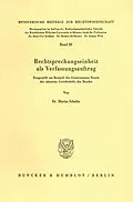 E-Book (pdf) Rechtsprechungseinheit als Verfassungsauftrag. von Martin Schulte