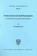 E-Book (pdf) Freiheitsrechte und soziale Emanzipation. von Ralph Christensen