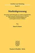 E-Book (pdf) Marktabgrenzung. von Hans H. Bauer