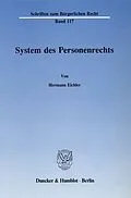 E-Book (pdf) System des Personenrechts. von Hermann Eichler