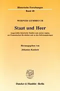 E-Book (pdf) Staat und Heer. von Werner Gembruch
