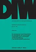 E-Book (pdf) Ein dynamisches Input-Output-Modell zur Abschätzung der Auswirkungen ausgewählter neuer Technologien auf die Beschäftigung in der Bundesrepublik Deutschland. von Dietmar Edler