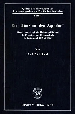 E-Book (pdf) Der »Tanz um den Äquator«. von Axel T. G. Riehl