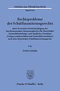 E-Book (pdf) Rechtsprobleme des Schulfinanzierungsrechts, von Detlef Czybulka