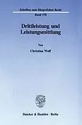 E-Book (pdf) Drittleistung und Leistungsmittlung. von Christina Wolf