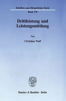 E-Book (pdf) Drittleistung und Leistungsmittlung. von Christina Wolf