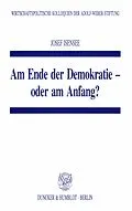 E-Book (pdf) Am Ende der Demokratie - oder am Anfang? von Josef Isensee