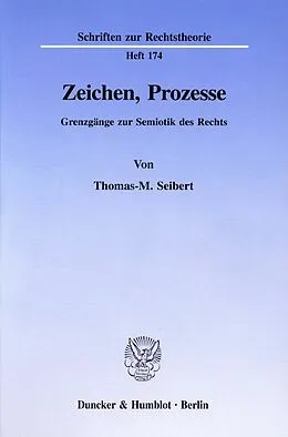 E-Book (pdf) Zeichen, Prozesse. von Thomas-M. Seibert