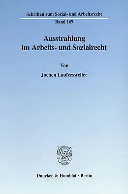 E-Book (pdf) Ausstrahlung im Arbeits- und Sozialrecht. von Jochen Laufersweiler