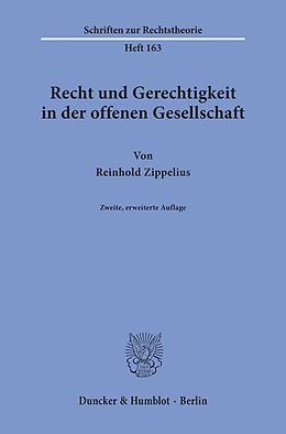 E-Book (pdf) Recht und Gerechtigkeit in der offenen Gesellschaft. von Reinhold Zippelius