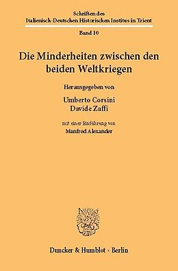E-Book (pdf) Die Minderheiten zwischen den beiden Weltkriegen. von 
