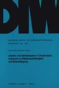 E-Book (pdf) Arbeits- und Betriebszeiten in Deutschland: Analysen zu Wettbewerbsfähigkeit und Beschäftigung. von Rudolf Zwiener