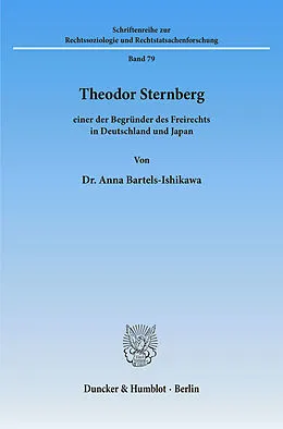 E-Book (pdf) Theodor Sternberg - von Anna Bartels-Ishikawa