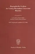 E-Book (pdf) Biographisches Lexikon der Ludwig-Maximilians-Universität München. von 