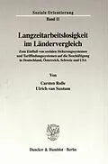 E-Book (pdf) Langzeitarbeitslosigkeit im Ländervergleich. von Ulrich van Suntum