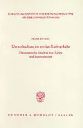 E-Book (pdf) Umweltschutz im zivilen Luftverkehr. von Frank Fichert