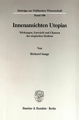 E-Book (pdf) Innenansichten Utopias. von Richard Saage