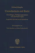 E-Book (pdf) Umweltschutz und Recht. von Michael Kloepfer