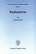 E-Book (pdf) Bankuntreue. von Susanne Martin