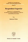 E-Book (pdf) Respondeat Superior. von Hartmut Wicke