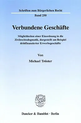E-Book (pdf) Verbundene Geschäfte. von Michael Tröster