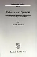 E-Book (pdf) Existenz und Sprache. von Alfred W. E. Hübner