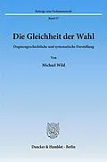 E-Book (pdf) Die Gleichheit der Wahl. von Michael Wild