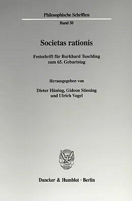 E-Book (pdf) Societas rationis. von 