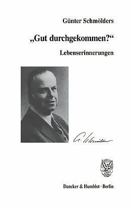 E-Book (pdf) Lebenserinnerungen. von Günter Schmölders