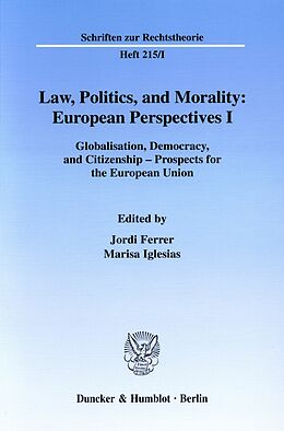 E-Book (pdf) Law, Politics, and Morality: European Perspectives I. von 