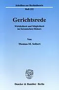 E-Book (pdf) Gerichtsrede. von Thomas-M. Seibert