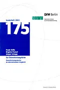 E-Book (pdf) Zur Dienstleistungslücke. von Jürgen Schupp