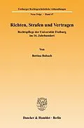 E-Book (pdf) Richten, Strafen und Vertragen. von Bettina Bubach