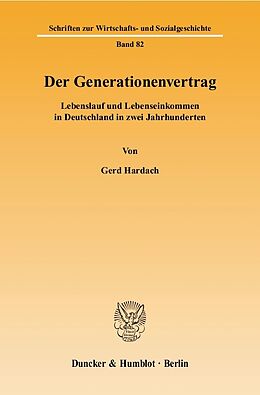 E-Book (pdf) Der Generationenvertrag. von Gerd Hardach