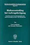 E-Book (pdf) Risikocontrolling bei Auftragsfertigung. von Alexander Baumeister