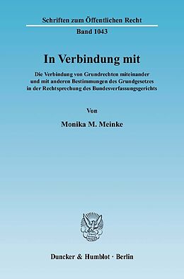 E-Book (pdf) In Verbindung mit. von Monika M. Meinke
