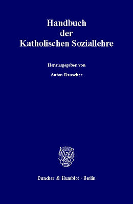 E-Book (pdf) Handbuch der Katholischen Soziallehre. von 